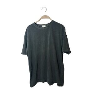 Vintage Gap T Shirt Mens Large Light gray Cotton Crewneck Short Sleeve Blank